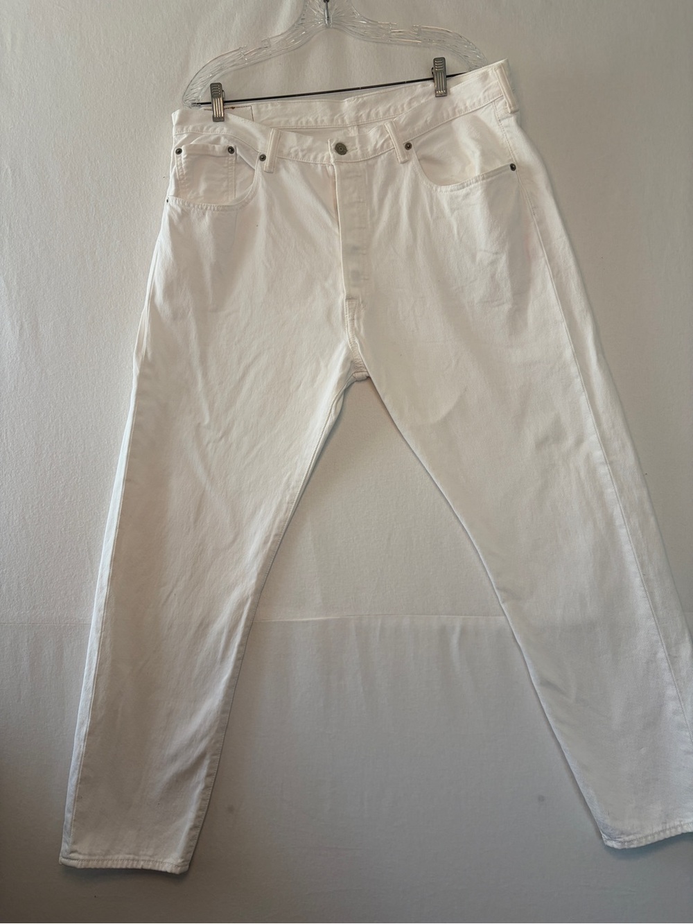 Levi's Slim Straight White Men's Jeans
